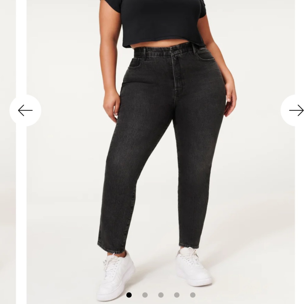 Good American Good Classic Faded Black